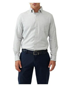 ���b�h�A���h�O�� �����Y �g�b�v�X �V���c Rodd & Gunn Coromandel Sports Fit Shirt Ash grey �O���[
