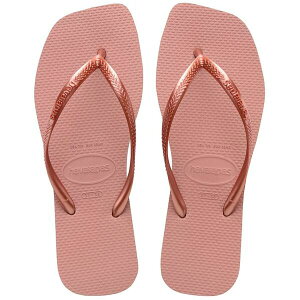 yz nCAiX fB[X T_ V[Y Women's Slim Square Sandals Crocus Rose