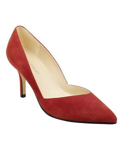 }[NtBbV[ fB[X V[Y pvX Marc Fisher Women's Tuscany Slip On Stiletto Dress Pumps Red Suede bh