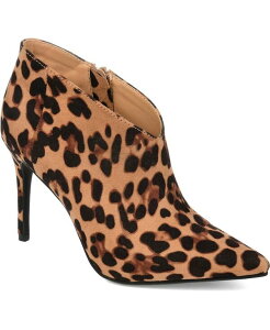 �W�����l �R���N�V���� ���f�B�[�X �V���[�Y �u�[�c�E���C���u�[�c Journee Collection Women's Demmi Pointed Toe Shooties Leopard �A�j�}��