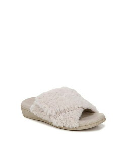 oCIjbN fB[X V[Y T_ Vionic Womens Relax II Open Toe Slippers Off white fabric ItzCg