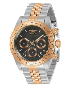 �C���r�N�^ �����Y �A�N�Z�T���[ �r���v Invicta Men's 30993 Speedway Quartz Chronograph Charcoal Dial Watch Silver �V���o�[