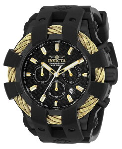 CrN^ Y ANZT[ rv Invicta Men's 23866 Bolt Quartz Chronograph Black Dial Watch Black ubN