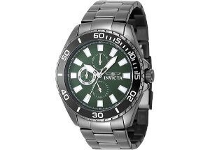 �C���r�N�^ �����Y �A�N�Z�T���[ �r���v Invicta Men's 29930 Pro Diver Quartz Chronograph Green Dial Watch Charcoal �`���R�[��