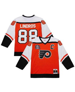 �~�b�`�F��&�l�X �����Y �g�b�v�X �V���c �W���[�W�[ Mitchell & Ness Men's Eric Lindros Orange Philadelphia Flyers 1996-97 Power Play Jersey Orange �I�����W