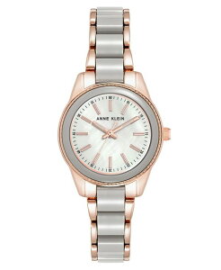 yz ANC fB[X rv ANZT[ Women's Quartz Rose Gold-Tone Alloy Metal Watch 30mm Taupe Rose Gold-Tone
