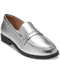 R[n[ fB[X V[Y pvX [t@[ Cole Haan Women's Stassi Embellished Loafers Silver Vo[