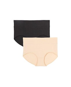 �R���t�H�[�g �`���C�X ���f�B�[�X �A���_�[�E�F�A �p���c �v���X�T�C�Y �R�b�g�� Comfort Choice Plus Size Cotton Spandex Comfort Waist Brief 2-Pack Basic pack