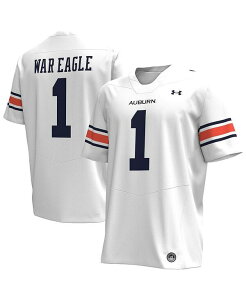 A_[A[}[ Y gbvX Vc W[W[ Under Armour Men's 1 Auburn Tigers Replica Football Jersey White zCg