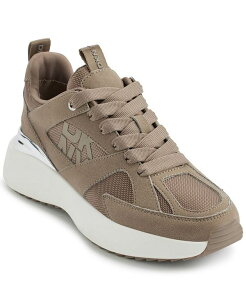 _i L j[[N fB[X V[Y Xj[J[ [X DKNY Women's Zofi Lace-Up Sneakers Ash AbV