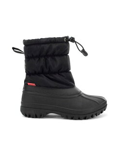 �`���[�J ���f�B�[�X �V���[�Y �u�[�c�E���C���u�[�c �i�C���� �u�[�c Chooka Nylon Puffer Mid Cold Weather Boot Black �u���b�N