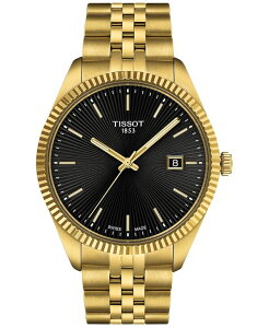 �e�B�\�b�g �����Y �A�N�Z�T���[ �r���v T�V���c Tissot Men's Swiss Ballade Gold-Tone Stainless Steel Bracelet Watch 40mm No Color �S�[���h