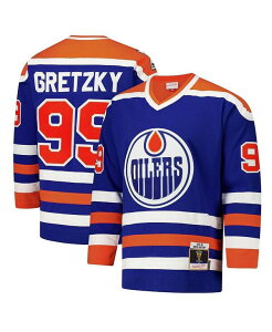 �~�b�`�F��&�l�X �����Y �g�b�v�X �V���c �W���[�W�[ Mitchell & Ness Men's Wayne Gretzky Royal Edmonton Oilers 1979-80 Power Play Jersey Royal