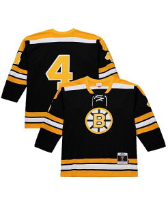 【送料無料】 ミッチェル&ネス メンズ シャツ トップス Men's Bobby Orr Black Boston Bruins 1971-72 Power Play Jersey Black