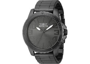 CrN^ Y ANZT[ rv Grey Invicta Men's 46305 Speedway Quartz 3 Hand Gunmetal Dial Watch