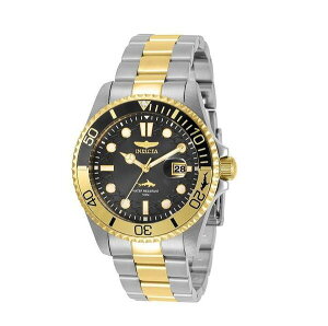 �C���r�N�^ �����Y �A�N�Z�T���[ �r���v Invicta Men's 30944 Pro Diver Quartz 3 Hand Black Dial Watch Silver �V���o�[