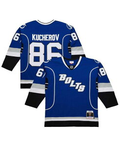 【送料無料】 ミッチェル&ネス メンズ シャツ トップス Men's Nikita Kucherov Blue Tampa Bay Lightning 2013-14 Power Play Jersey Blue