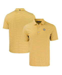 �J�b�^�[�A���h�o�b�N �����Y �g�b�v�X �|���V���c Cutter & Buck Men's Marquette Golden Eagles Forge Eco Double Stripe Stretch Polo Gold White �z���C�g