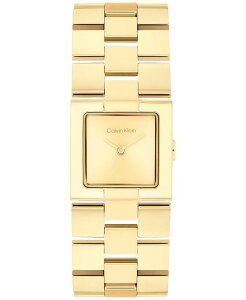 �J���o���N���C�� ���f�B�[�X �A�N�Z�T���[ �r���v T�V���c Calvin Klein Women's CK Meridian Gold Tone Stainless Steel Bracelet Watch 22mm Gold Tone �S�[���h