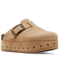}bfK[ fB[X V[Y T_ vbgtH[ Madden Girl Luna Platform Slip-On Clogs Sand Th