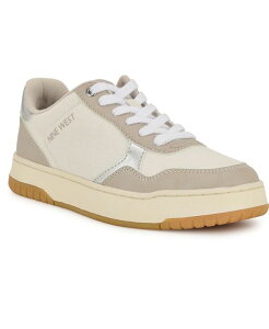 iCEFXg fB[X V[Y Xj[J[ [X Nine West Women's Nenya Casual Lace-Up Sneakers Ivory/Taupe Multi AC{[