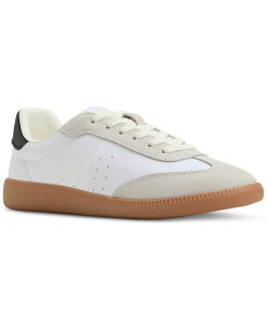 �A���h ���f�B�[�X �{�g���X �J�W���A���p���c �X�j�[�J�[ ���[�X ALDO Women's Clubstyle Lace-Up Jogger Sneakers White/black Woven �z���C�g