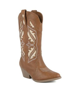 �V���K�[ ���f�B�[�X �V���[�Y �u�[�c�E���C���u�[�c Sugar Women's Tobiano Mid Shaft Western Pull On Boots Brown Multi �u���E��