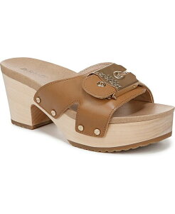 �h�N�^�[�E�V���[�� ���f�B�[�X �V���[�Y �T���_�� Dr. Scholl's Women's Original Max Too Slide Sandals Honey Brown Leather �u���E��