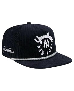 �j���[�G�� �����Y �A�N�Z�T���[ �X�q �R�[�f�����C New Era Men's Navy New York Yankees Full Circle Corduroy Golfer Adjustable Hat Navy �l�C�r�[