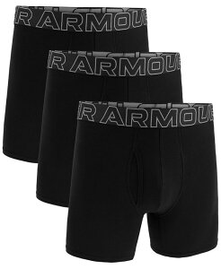 A_[A[}[ Y A_[EFA {NT[pc Under Armour Men's Performance Solid 6 Boxer Briefs - 3-pack Black ubN
