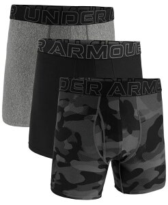 �A���_�[�A�[�}�[ �����Y �A���_�[�E�F�A �{�N�T�[�p���c Under Armour Men's Performance Assorted 6 Boxer Briefs - 3-pack Black Neo Camo �u���b�N