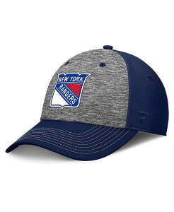 �t�@�i�e�B�N�X �����Y �A�N�Z�T���[ �X�q Fanatics Men's Gray/Navy New York Rangers Fundamental Top Shelf 2-Tone Flex Hat Gray Navy �O���[