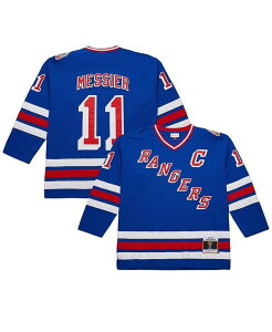 �~�b�`�F��&�l�X �����Y �g�b�v�X �V���c �g�[�� �W���[�W�[ Mitchell & Ness Men's Mark Messier Blue New York Rangers Big Tall 1993/94 Blue Line 2.0 Jersey Blue �u���[
