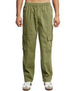 �R�b�g���I�� �����Y �{�g���X �J�W���A���p���c �J�[�S�p���c COTTON ON Men's Knox Baggy Cargo Pant Forest �t�H���X�g