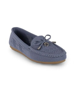 OAof[rg fB[X V[Y pvX jbg Gloria Vanderbilt Women's Rita Knit Slip On Flats Denim fj