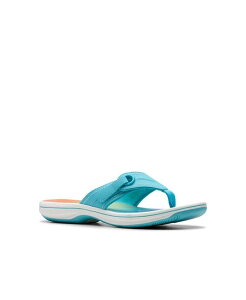 yz N[NX fB[X T_ V[Y Cloudsteppers Women's Breeze Reyna H Slip-On Sandals Turquoise Ombre
