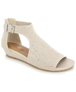 �P�l�X�R�[�� ���f�B�[�X �V���[�Y �T���_�� Kenneth Cole Reaction Women's Gail Stretch Wedge Sandals Light Gray �O���[