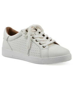 �z���C�g�}�E���e�� ���f�B�[�X �V���[�Y �X�j�[�J�[ ���[�X White Mountain Women's Uniform Lace-Up Sneakers White Smooth �z���C�g