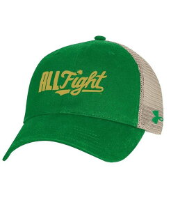 A_[A[}[ Y ANZT[ Xq Rbg Under Armour Men's Kelly Green Notre Dame Fighting Irish Performance Cotton Trucker Adjustable Hat Kelly Green O[
