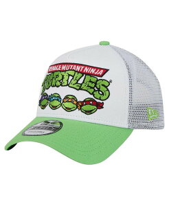 �j���[�G�� �����Y �A�N�Z�T���[ �X�q T�V���c New Era Men's White Teenage Mutant Ninja Turtles 9FORTY Adjustable Hat White �z���C�g
