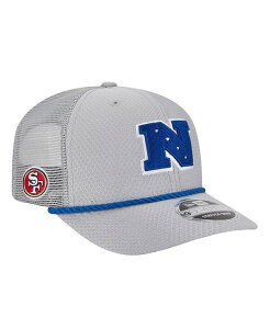�j���[�G�� �����Y �A�N�Z�T���[ �X�q New Era Men's Gray San Francisco 49ers 2025 Pro Bowl 9SEVENTY Stretch-Snap Hat Gray �O���[