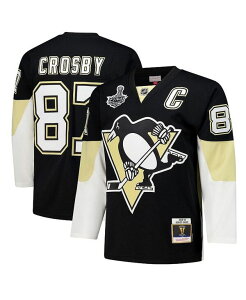 【送料無料】 ミッチェル&ネス メンズ シャツ トップス Men's Sidney Crosby Black Pittsburgh Penguins 2008-09 Power Play Jersey Black