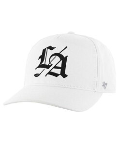 47 �u�����h �����Y �A�N�Z�T���[ �X�q '47 Brand Men's White TGL Los Angeles Golf Club Hitch Adjustable Hat White �z���C�g