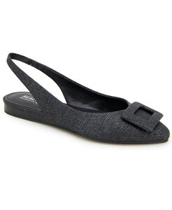 �P�l�X�R�[�� ���f�B�[�X �V���[�Y �p���v�X Kenneth Cole Reaction Womens's Linton Buckle Wedge Flats Black �u���b�N