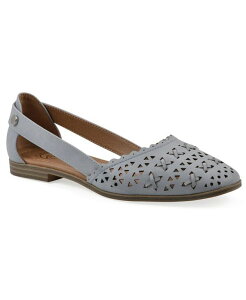 �z���C�g�}�E���e�� ���f�B�[�X �V���[�Y �p���v�X White Mountain Women's Nobler Pointed Toe Flats Blue Raspberry Burnished Smooth �u���[