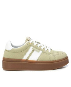 LV^C fB[X V[Y Xj[J[ XG[h Refresh Collection Women's Casual Suede Sneakers By XTI Aqua/olive ANA
