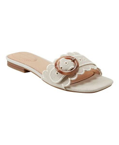 oh[m fB[X V[Y T_ Bandolino Women's Silla Slip-On Flat Sandals Light Natural