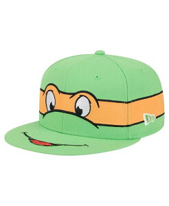 �j���[�G�� �����Y �A�N�Z�T���[ �X�q T�V���c New Era Men's Green Teenage Mutant Ninja Turtles Michelangelo 9Fifty Snapback Hat Green �O���[��