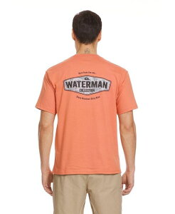 �N�C�b�N�V���o�[ �E�H�[�^�[ �}�� �����Y �g�b�v�X T�V���c Quiksilver Waterman Quiksilver Men's Banner T-shirt Apricot �A�v���R�b�g
