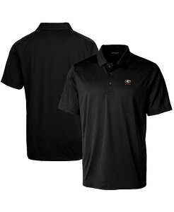 Jb^[AhobN Y gbvX |Vc S Cutter & Buck Men's Georgia Bulldogs Alumni Logo Prospect Textured Stretch Polo Black ubN
